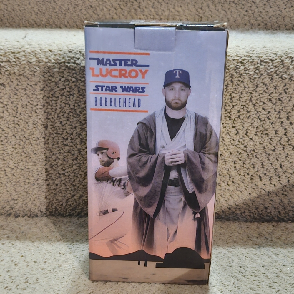 Star Wars & Texas Rangers Bobblehead - Master Lucroy
